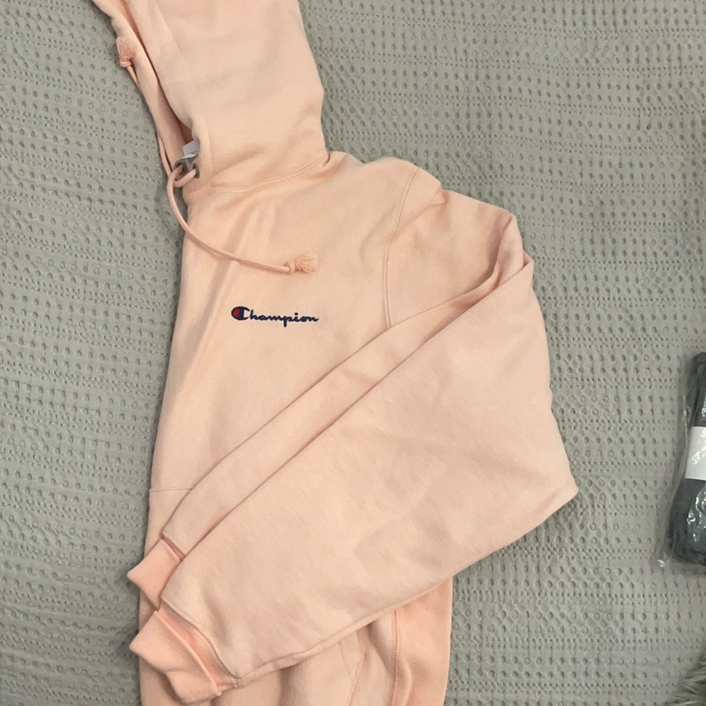 Champion sweatshirt with knit panels- worn once!